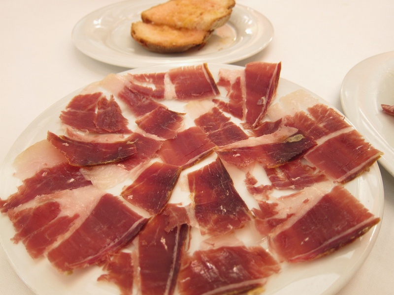 IMG_0003.JPG - Jamn Ibrico de Bellota (ham made from Iberian black pigs that feed on acorn)
