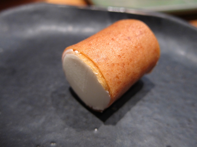 IMG_3185.JPG - Queso - quince paste cigar with whipped goats milk cheese