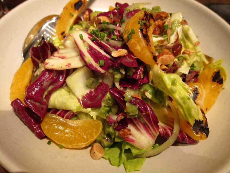 IMG_1479.JPG - Winter chicory salad - charred mandarin, gwen avocado, green olive, toasted almond