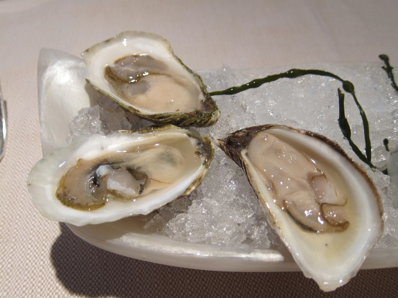 IMG_0714.JPG - Oysters (Hurricane from New Brunswick, Black Duck Salts from Virginia, Salt Pond from Rhode Island)