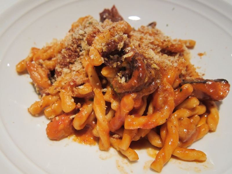 IMG_0721.JPG - Fusilli - durum wheat pasta, red wine braised octupus, bone marrow