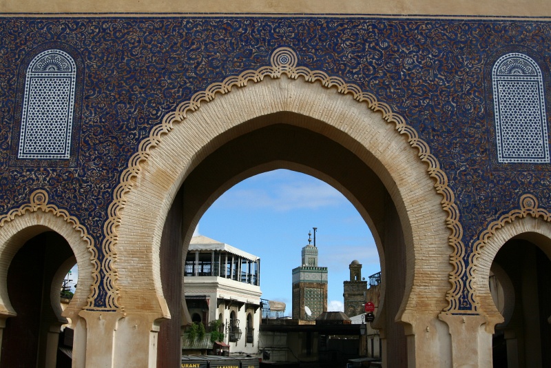 IMG_7928.JPG - Bab Boujloud - one of the main gates to the medina