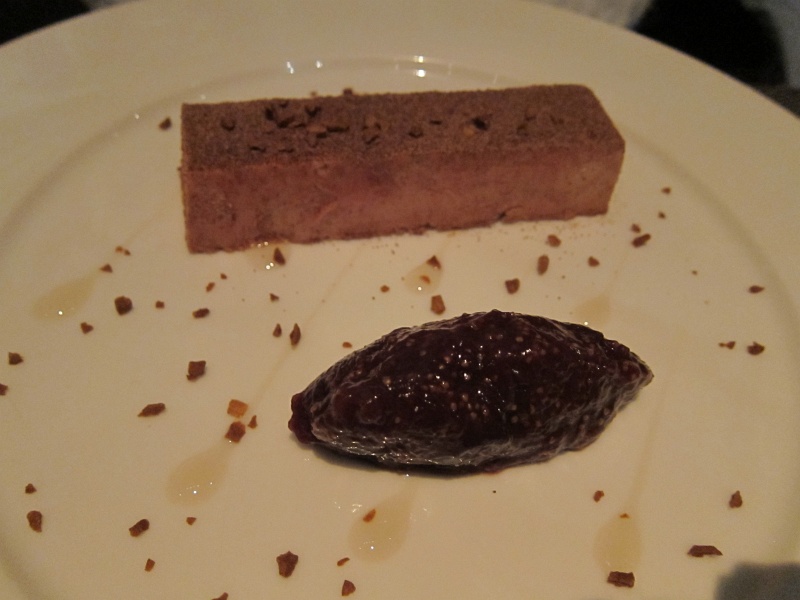 IMG_1275.JPG - Foie gras terrine, fig chutney (Maison Blanche)