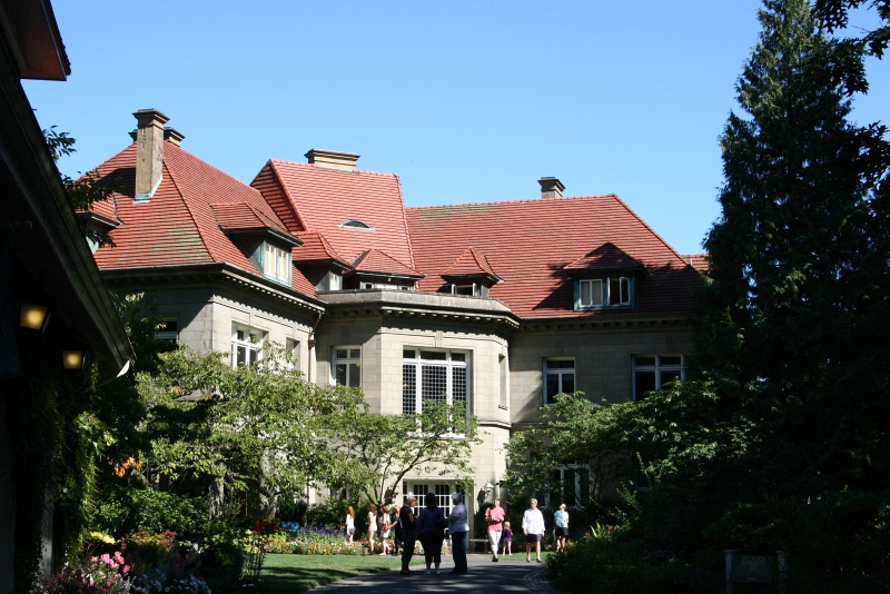 IMG_5629.JPG - Back entrance to Pittock Mansion