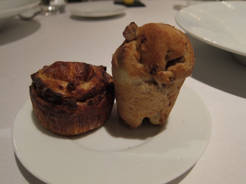 IMG_1400.JPG - Bread - bacon onion roll, chestnut bread
